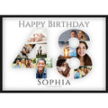 Fotocollage 48. Geburtstag – Personalisiertes Poster mit Fotos & Name | Geschenk zum 48 Geburtstag