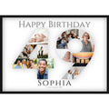Fotocollage 49. Geburtstag – Personalisiertes Poster mit Fotos & Name | Geschenk zum 49 Geburtstag