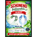 Personalisiertes Geldgeschenk zum 20. Geburtstag im Waschmittel-Design mit Wunschname und ausgestanzter Zahl
